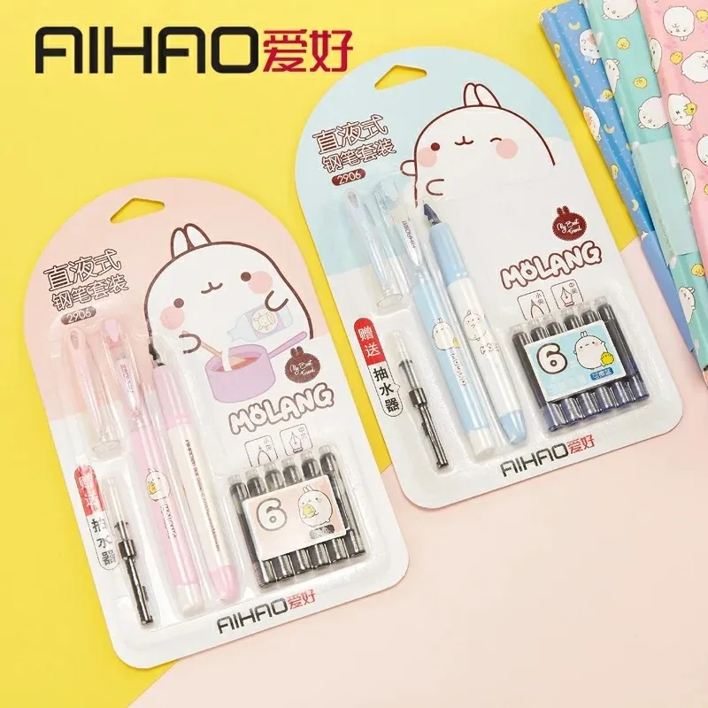 AIHAO бренд милый дизайн кролик серии чернильная авторучка гладкие канцелярские