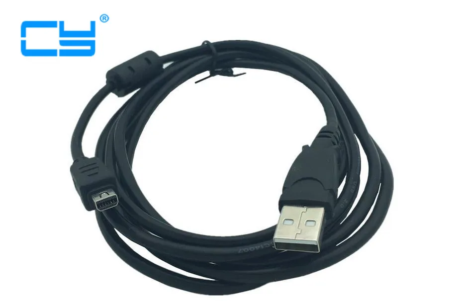 Подходит для цифровой камеры Olympus USB кабель cb usb5 / usb6 12 P pin|Компьютерные кабели и