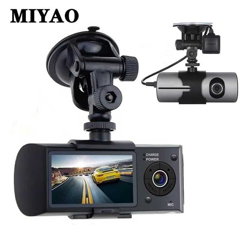 MIYAO HD1080P камера, Автомобильный видеорегистратор, фронтальная/Внутренняя камера с двойным объективом, видеорегистратор, Автомобильный видеорегистратор, g-сенсор, видеорегистратор
