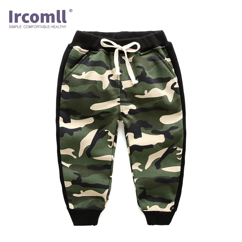 Ircomll 2018 высококачественные детские брюки для мальчиков камуфляжные длинные