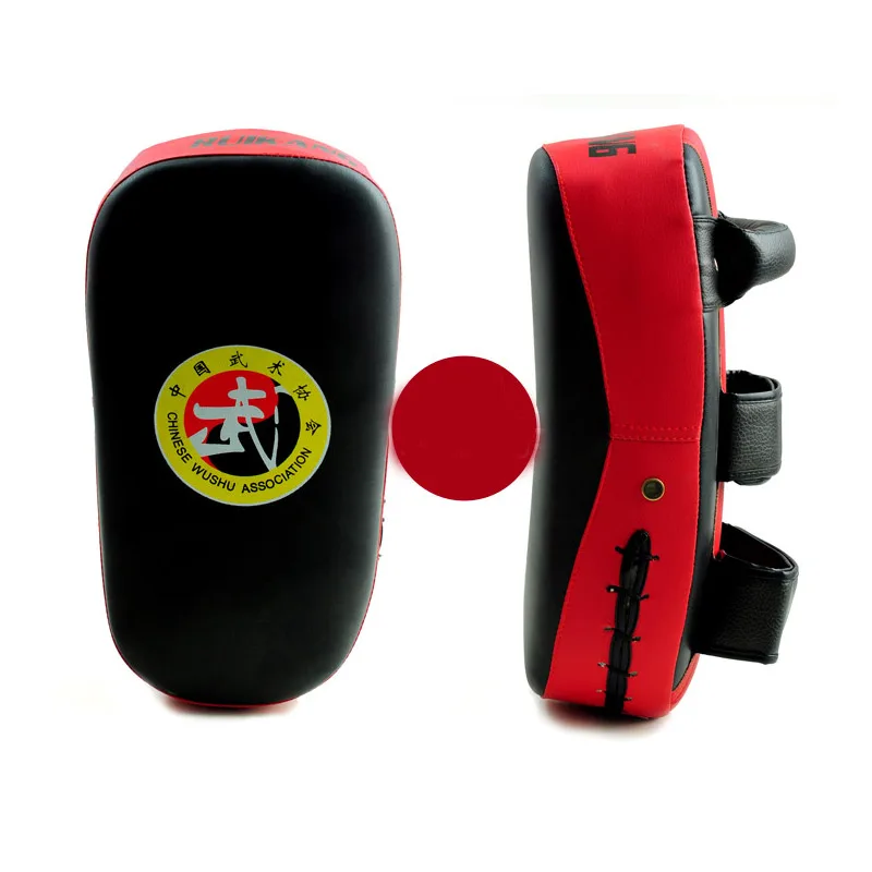 2 Pieces Kick Boxing Strike Curved Arm Pad MMA Focus Muay Thai Punch Shield Kicking Target