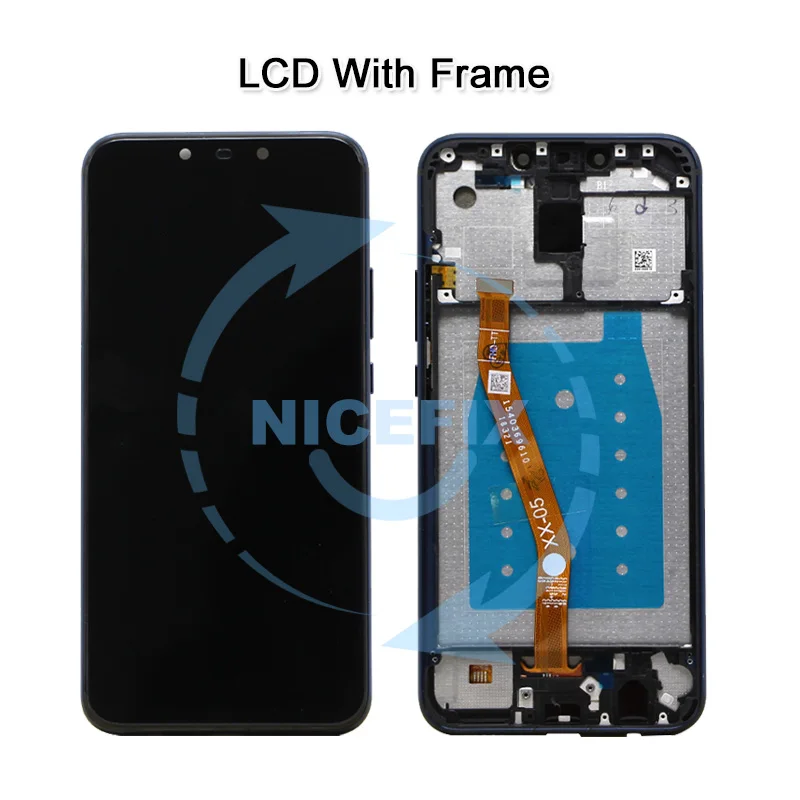 ЖК дисплей с рамкой для Huawei mate 20 lite сенсорный экран дигитайзером в сборе замена