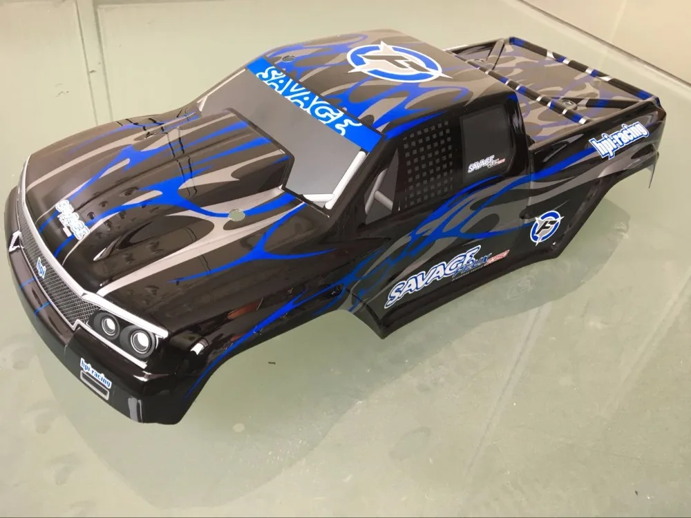 HPI Savage X4.6Flux F4.6 VRX HSP Redcat losi FS kyosho tiiya T maxx/hraxxas cc011/8 1/10 весы RC окрашенный грузовик|truck