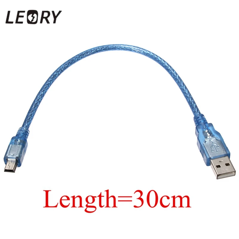 LEORY 25 см 90 градусов угловой мини USB кабель Mini USB к USB 2,0 кабель для синхронизации данных и зарядки для мобильного телефона MP3 MP4 gps камера HDD