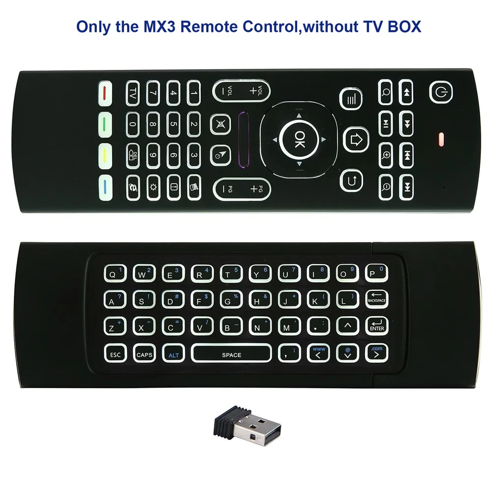 Only the mx3 remote HK1 Мини плюс Android 9,0 tv Box 4 Гб 64 Гб RK3318 4 ядра 2,4G/5G Wifi 4 K HD телеприставка HK1 mini MAX 4G 32G 100 M 3,0 USD Отт Play - Цвет: Only the mx3 remote