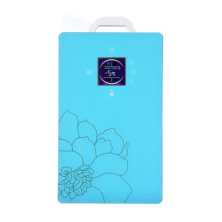 Автомобильный холодильник с ЖК дисплеем и сенсорным экраном 16 л 220 В 12