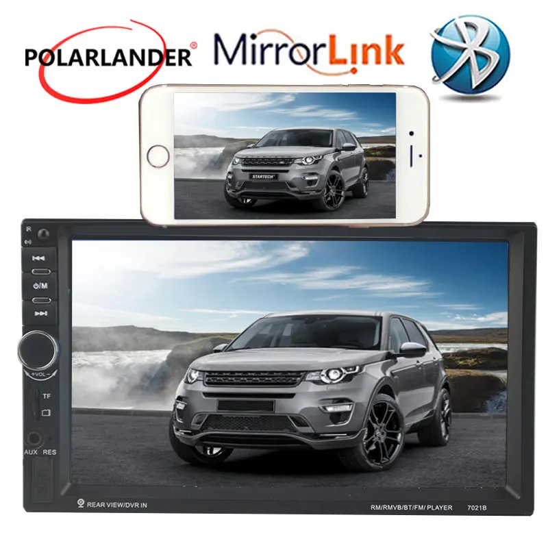 Сенсорный экран Экран Автомобиль Радио Стерео автомагнитолы 2DIN 7 дюймов Bluetooth