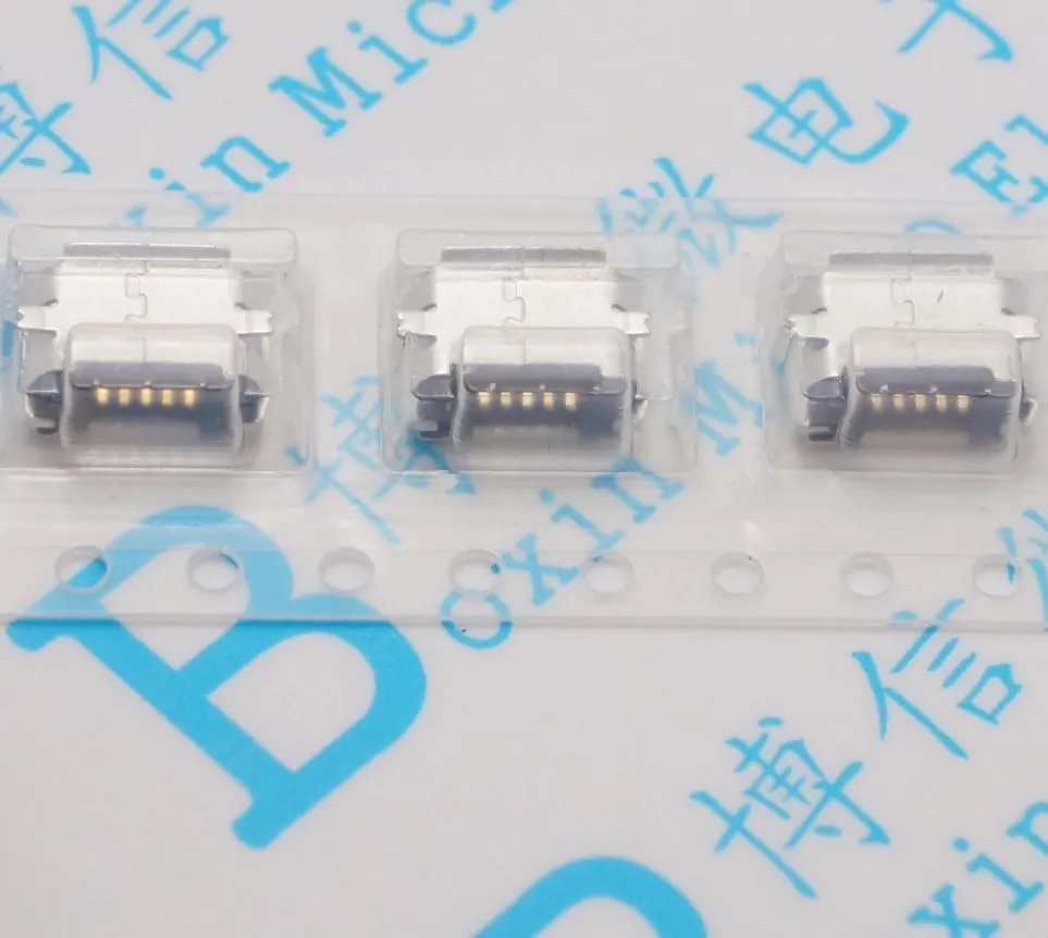 100 шт. разъем micro USB 5 контактов|connector usb|connector 5pinconnector charge |