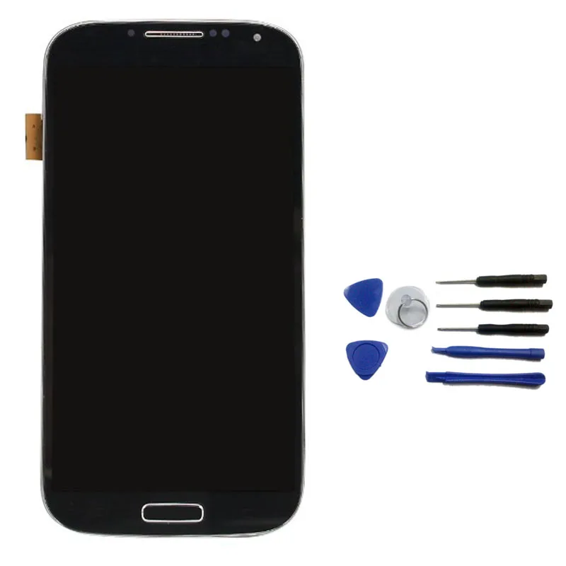 100% оригинальная запасная часть для Samsung Galaxy S4 I9505 ЖК дисплей сенсорный экран