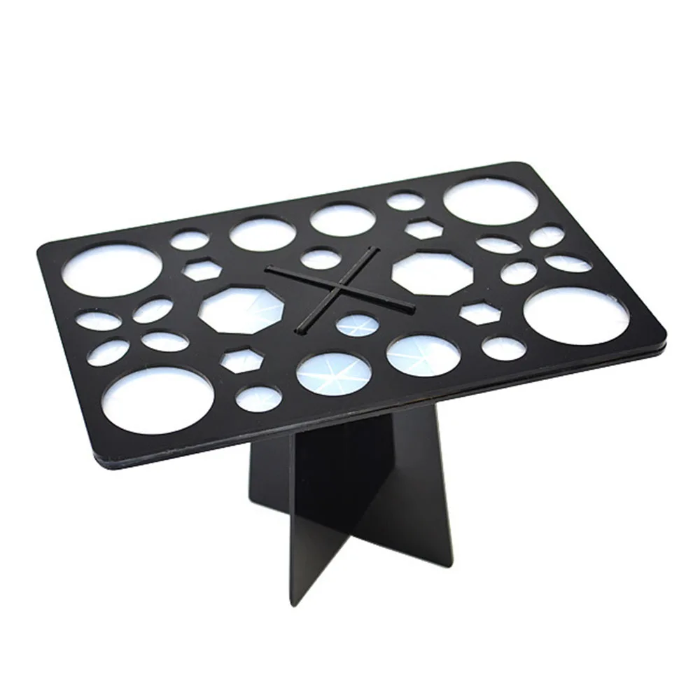 Держатель для косметических кистей с 28 отверстиями органайзер хранения