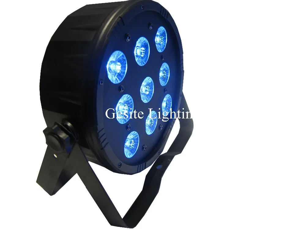 (12 шт./лот) par led rgbw 9*12w dmx wash light american dj 4 в 1 flat Светильник lamp|par rgbw|par rgbwdmx |