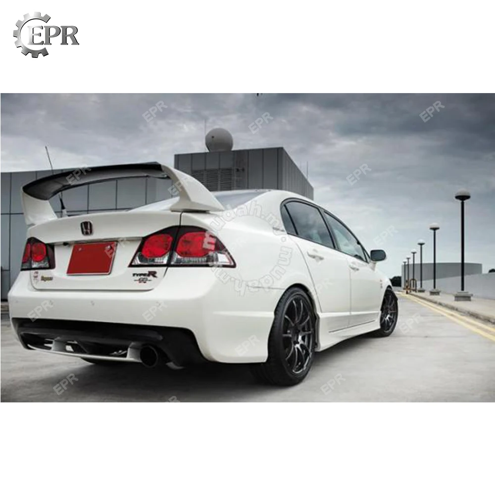 FRP диффузор для FD2 Civic Mugen стекловолокна задний диффузор(с углеродом) для Civic FD2 аксессуары для бампера тела комплект(2006-2011