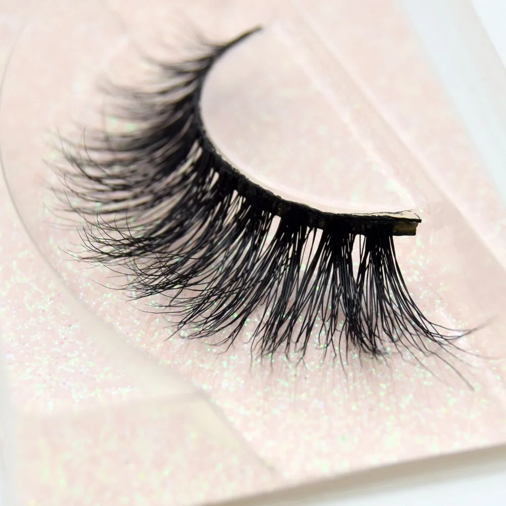 Ресницы 3D норковые ресницы натуральные накладные наращивание ресниц макияж