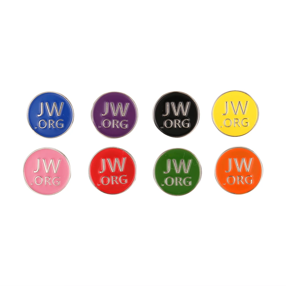 Jw.org булавка для лацканов 8 различных цветов|pin 8|pin pinpin lapel |