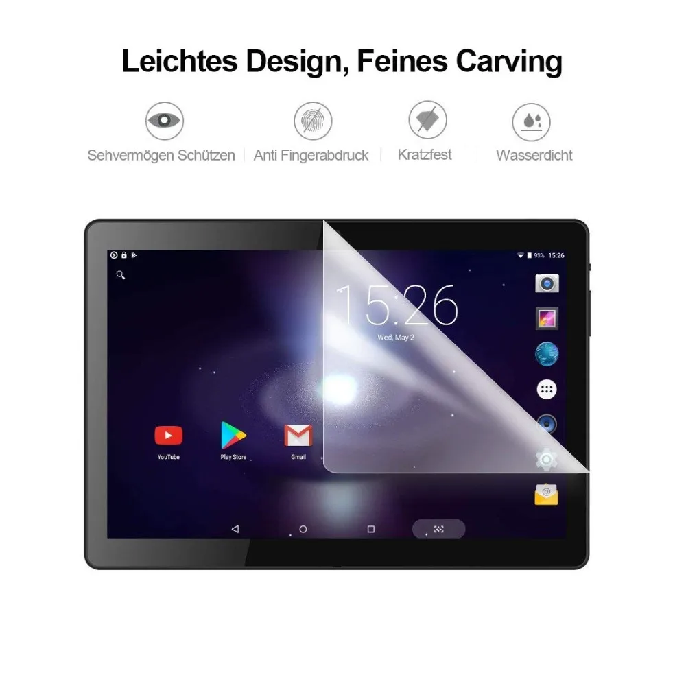 Zonniyou 3G/4G LTE планшетный ПК 10 дюймовый Восьмиядерный планшет Android 7 0 ОЗУ 4 Гб ПЗУ 32 Две
