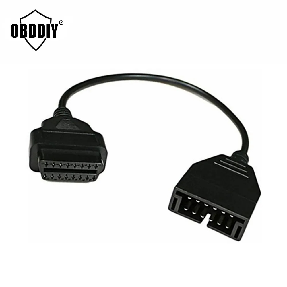 Кабель OBD2 для GM Daewoo переходник с 12 на 16 контактов кабель Daewoo|obd2 cable|obd2 connector16 pin obd2 |