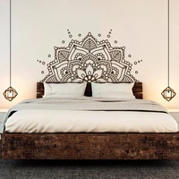 yoyoyu mandala art vinyl wall stickers yoga studio namaste pattern boho removeable decal headboard bedroom decoration zx370