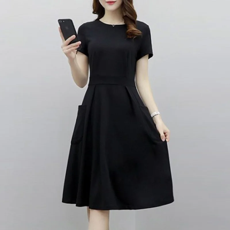 Женское платье вечернее летнее до колена элегантное вечерние повседневное