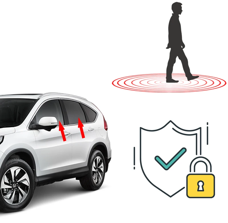 Дистанционный запуск автомобиля автоматически с помощью мобильного телефона PKE