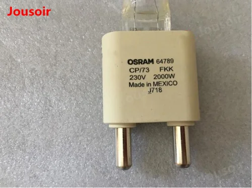 OSRAM прожектор лампа 2000 Вт/G38 Вольфрамовая Лампа 64789 теплый свет 3200 к трубка CD50
