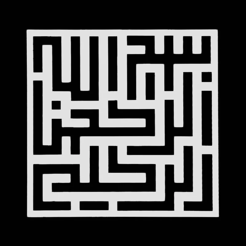 

13*13 Maze pvc Layering Stencils for Diy scrapbook coloring,painting stencil,home decor diy etc. Product image