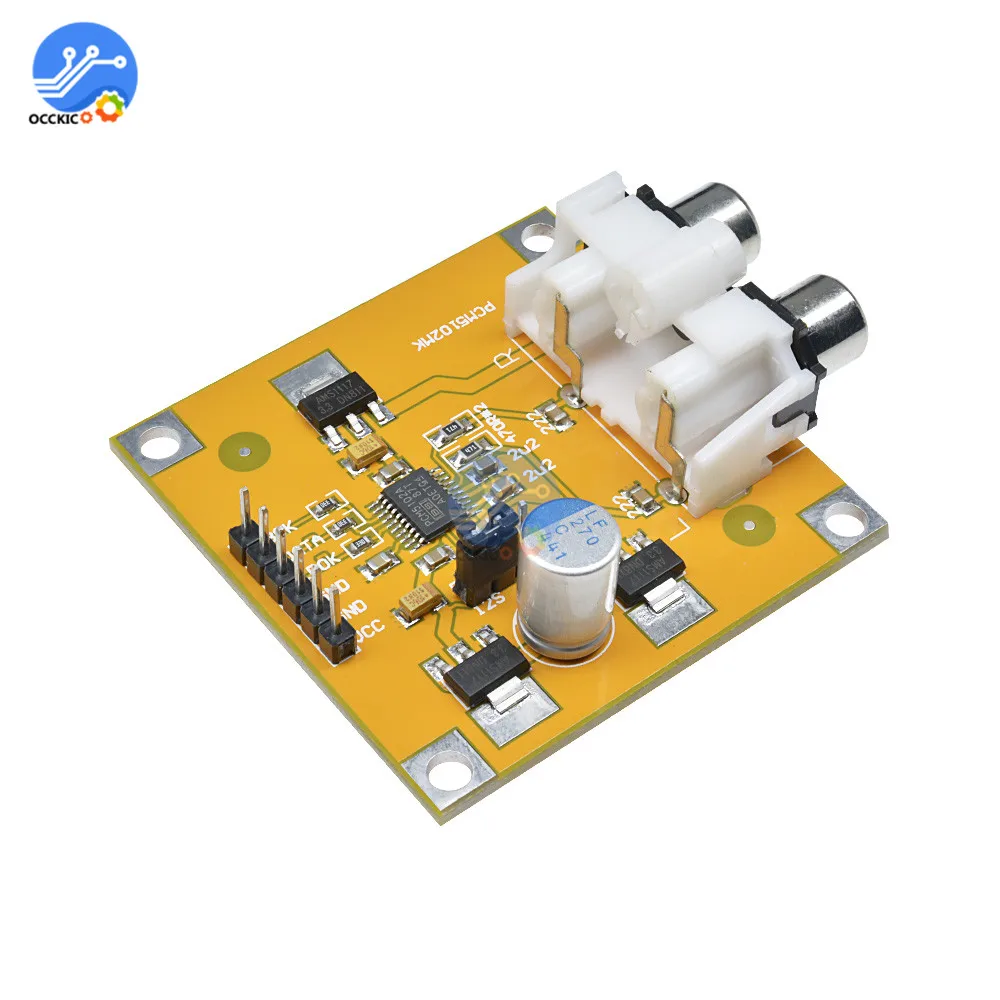 Плата ЦАП PCM5102 анализатор аудиоспектра I2S плеер за пределами ES9023 для Raspberry Pi DAC|ЦАП|