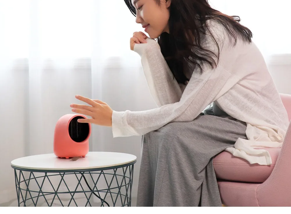 Xiaomi SOTHING PTC Mini Desktop Heater Cute Fast Heat Hand Portable Tip-over Off Fire Protection | Бытовая техника