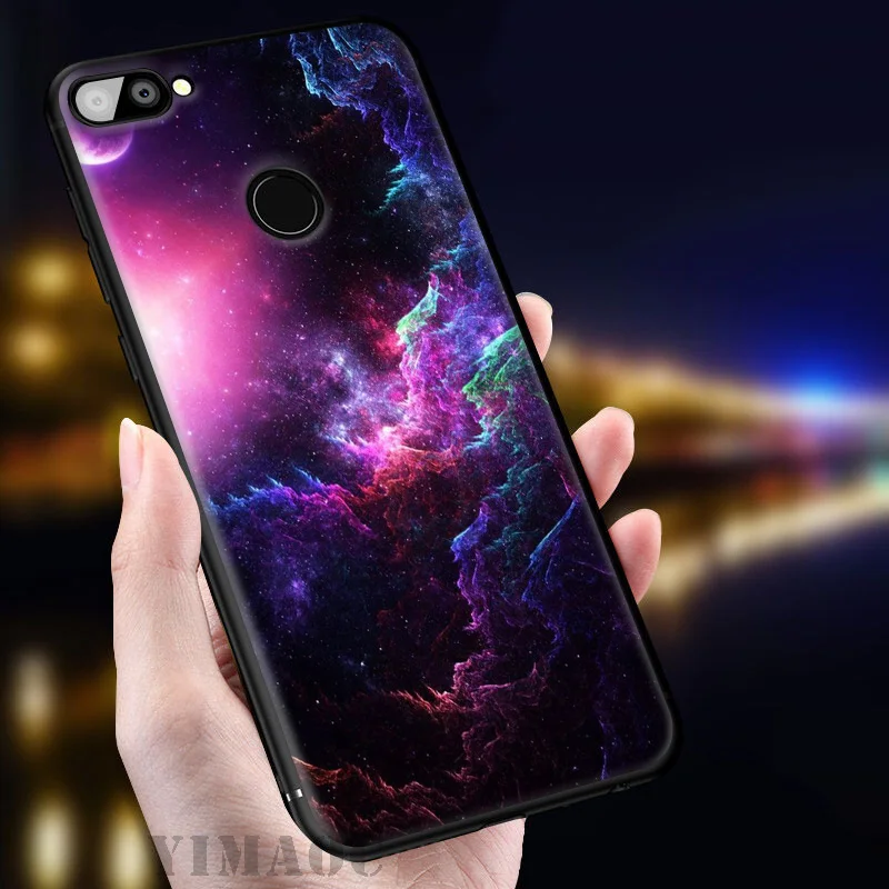 Yimaoc фиолетовый Mitsubishi Space Star мягкий чехол для huawei Honor вид 20 10 8X8 8C 6A 7A 7X 7C Lite рro Y9 Y7 Y6