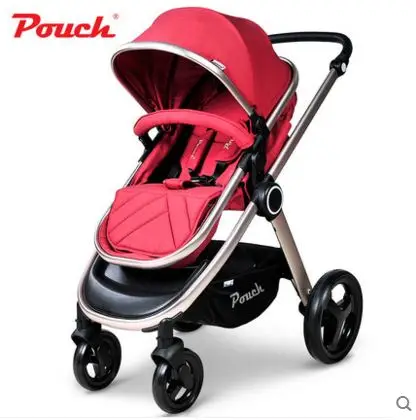 Red-gold frame Adorbaby сумка P70 детская дорожная система красивый пейзаж для детей коляска с складная сумка для покупок детская коляска для сна - Цвет: Red-gold frame