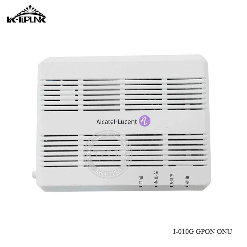 10 шт используется для Alcatel Работает с любым оператором I-010G GPON 1G + 1TEL ONU ONT модем