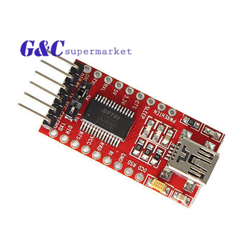 Кабель для скачивания FT232RL FT232 USB в TTL 5 3 В модуль последовательного адаптера Arduino 232