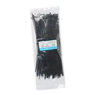 Нейлоновые пластиковые петли для кабелей, 100 Х100 мм, 150 мм, 200 шт.пакет, черные и белые, самоблокирующиеся
