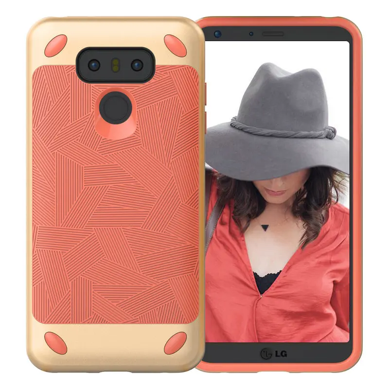 Нам новый бренд fyy чехол для LG G6 5.7 дюймов зеленый розовый шить рамка Мода милые