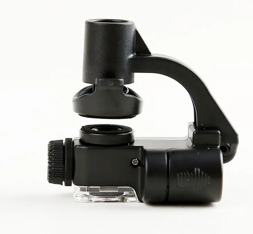 

90X LED Illuminated CellPhone Magnifier Jewelry Appraisal Loupe Pocket Microscope 90 Times Mobile Phone Magnifying Glass