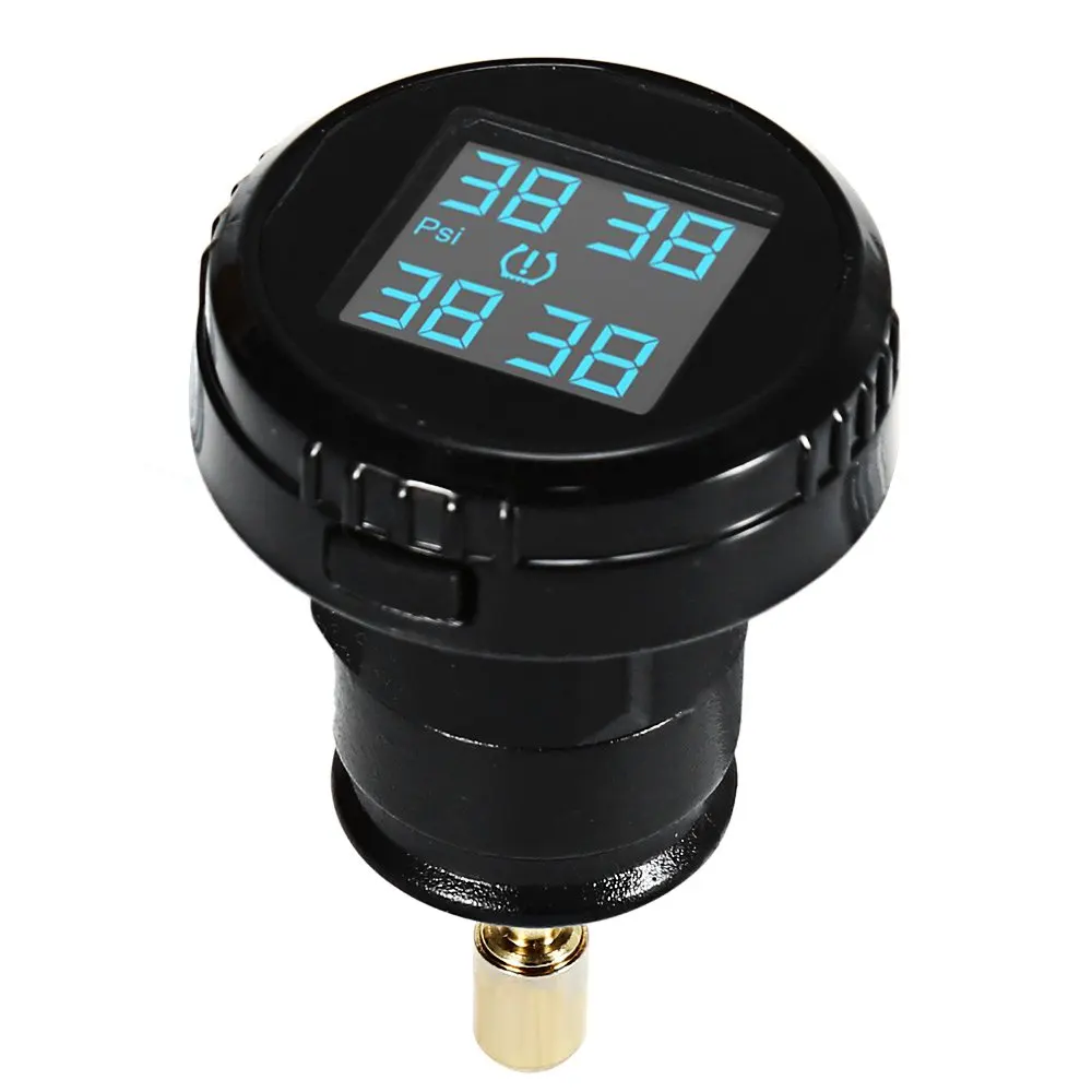 CL201 Universal TPMS Internal Sensor LCD Digital Tire Pressure Monitoring System Built-in Water-resistant Sensors ABS Material | Автомобили