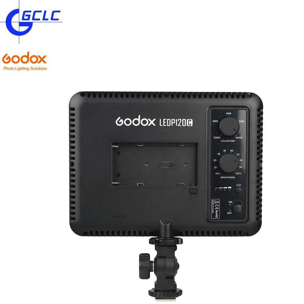 Godox 120C ультра тонкий белый светодио дный свет с литиевая батарея фотографической