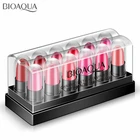 12 шт.компл. Мини Милая бархатная матовая помада губная помада для макияжа стойкая увлажняющая глянцевая сексуальная косметика для губ