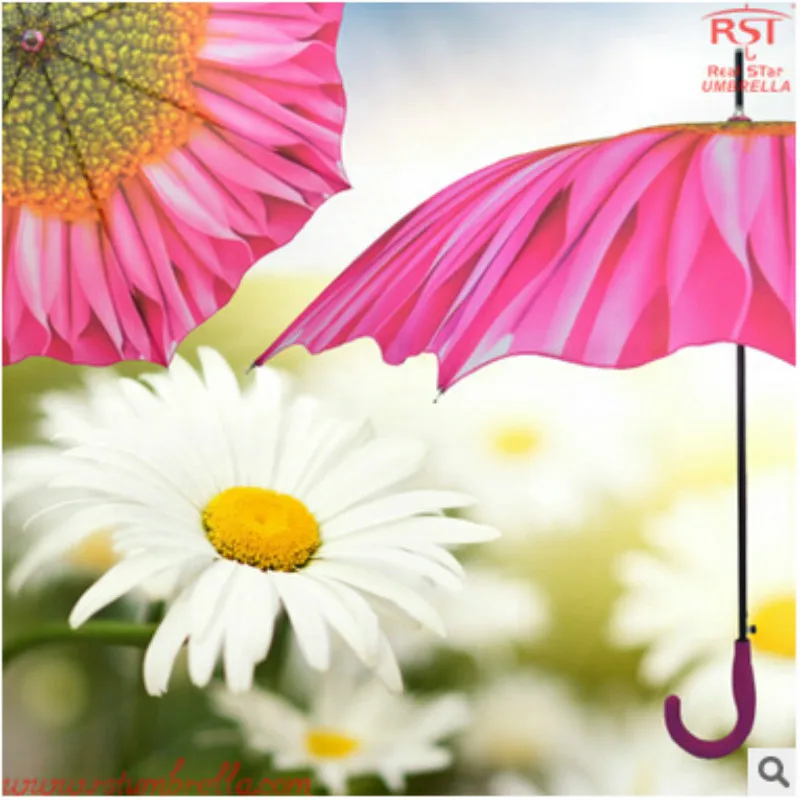Новое поступление 2020 модный Зонт от дождя Женский Полуавтоматический зонт с