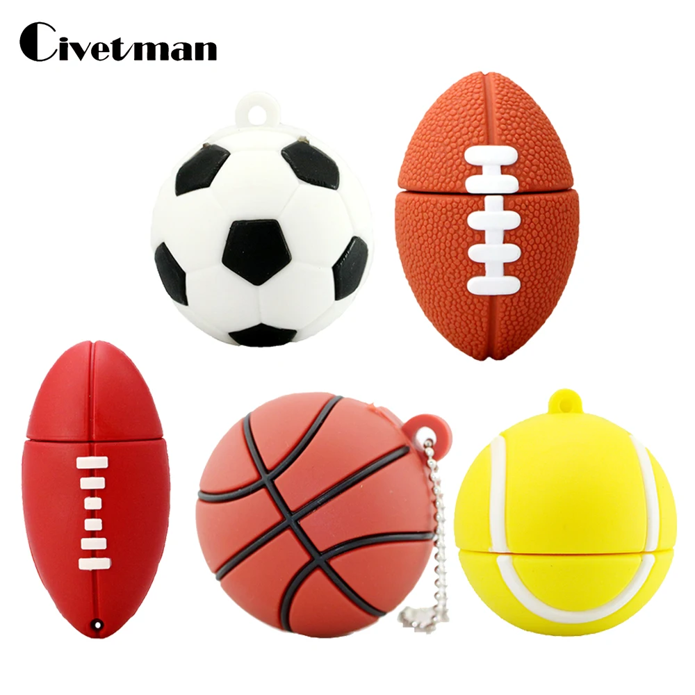 USB флеш накопитель 16/32/64 ГБ 2 0 B 128|pen drive|usb stick 64gbfootball usb |