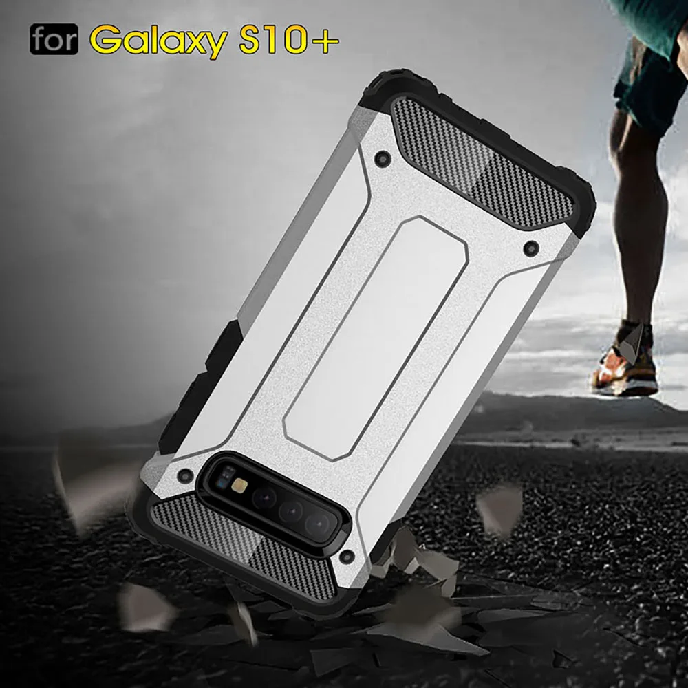 Luxury Defender Shockproof Protection Phone Case For Samsung Galaxy S10 Plus 5G S9 S8 S7 Note 10 Pro 9 8 Hybrid Armor Cover |