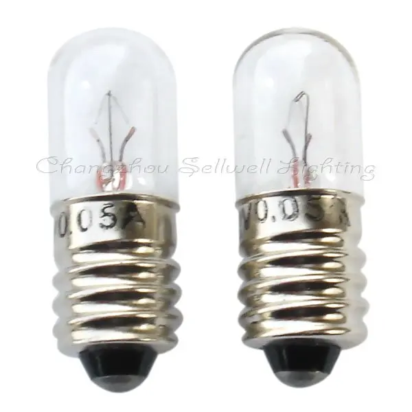 Новинка! Миниатюрные Лампы для освещения 12v 0.05a E10 T10x28 A108|miniature lamp|e10 lamplight e10 |