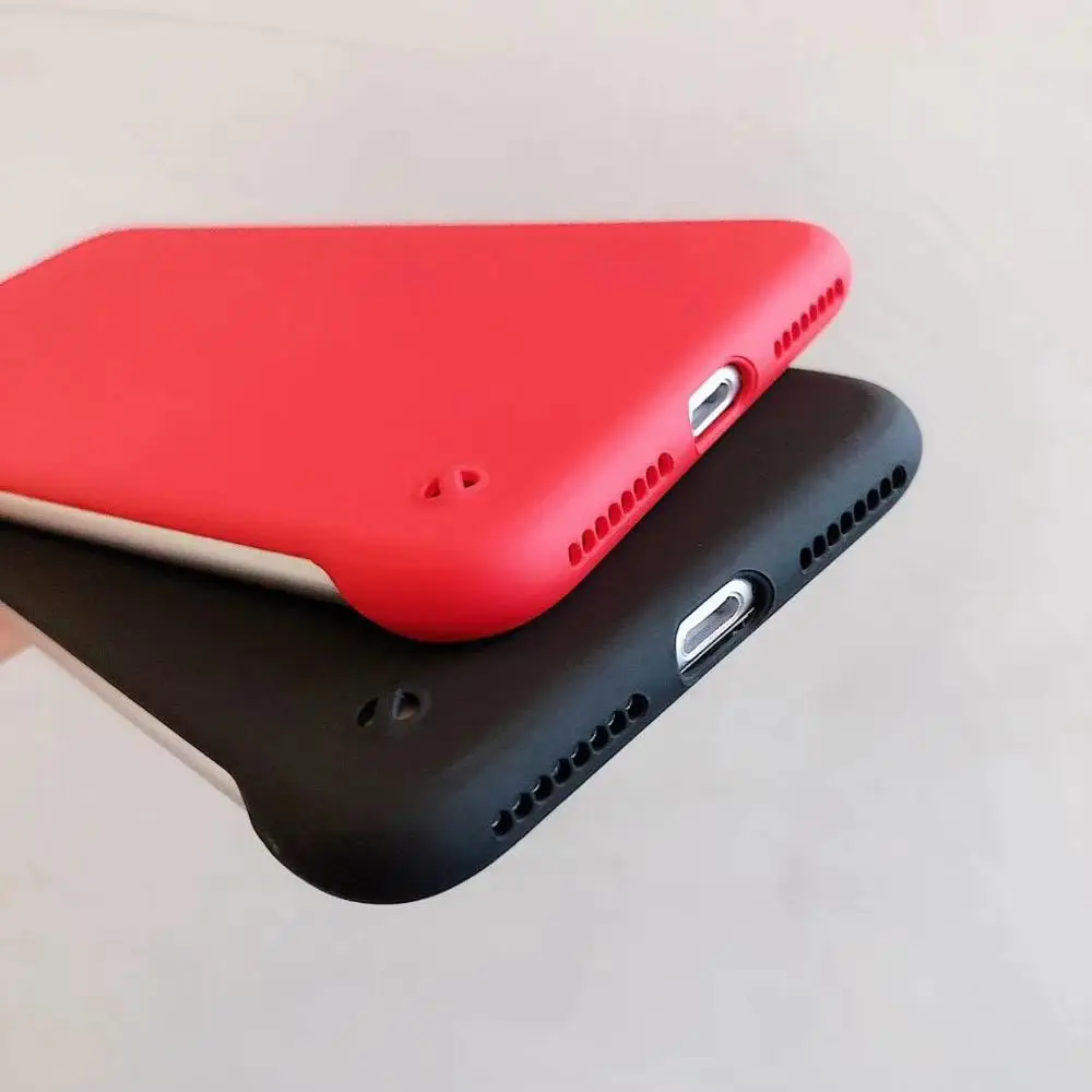 MORINBO сплошной цвет IMD Пара Набор для iPhone XR X XS Max 6 6S 7 8 Plus милые яркие цвета простые