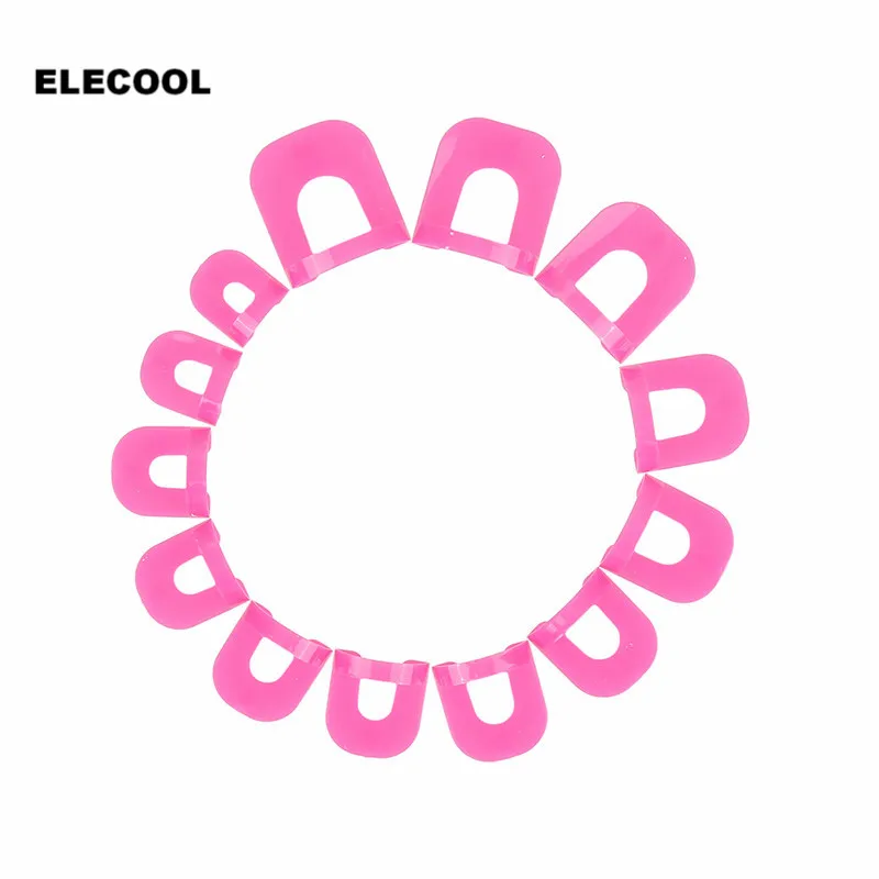 ELECOOL 26 шт. DIY Строительная модель зажим для ногтей Аксессуары гель лака инструмент