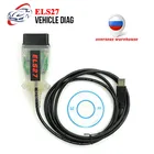 Адаптер Диагностический ELS27 FORScan V2.3.8 PIC24HJ128GP + FTDI, с зеленой печатной платой для MazdaLincolnMercury, кабель диагностики OBD2, поддержка ELM327 J2534