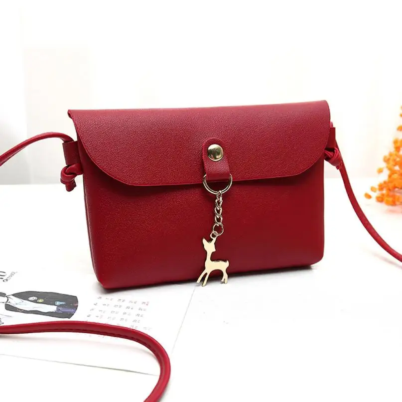 Carteras mujer de hombro Женская винтажная Маленькая кожаная сумка конверт через плечо с