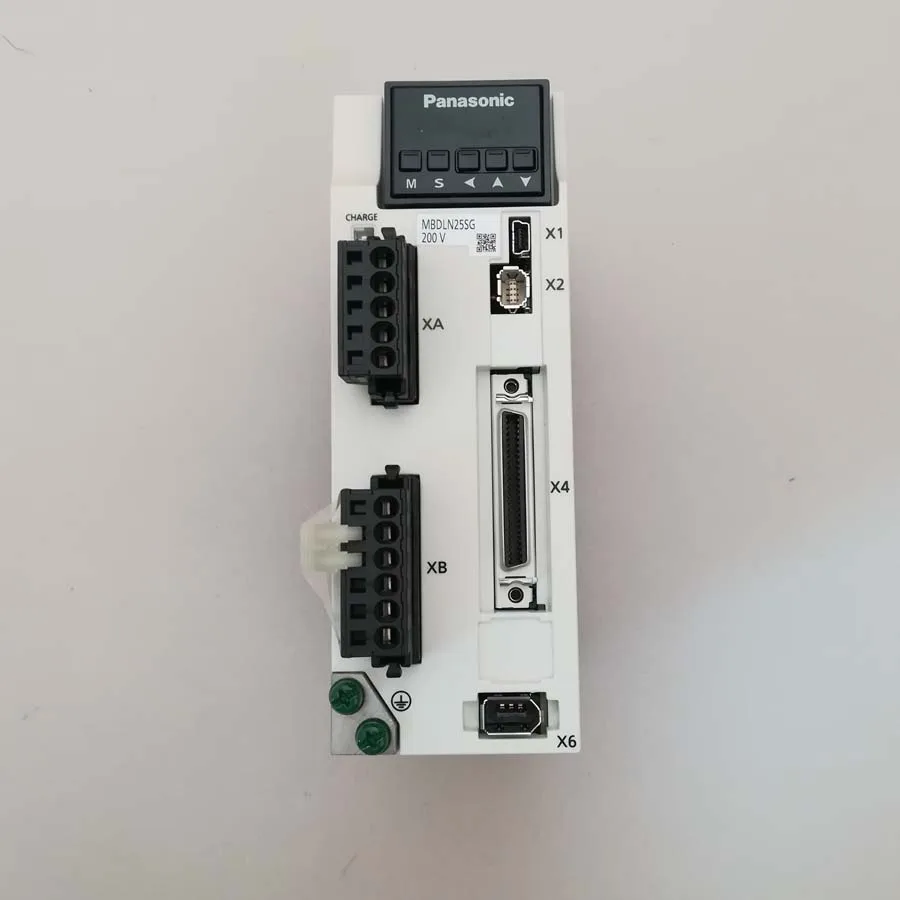 Panasonic 400 Вт servo двигатель и драйвер MSMF042L1V2M MBDLN25SG с тормозами 15 м кабели|Запчасти для