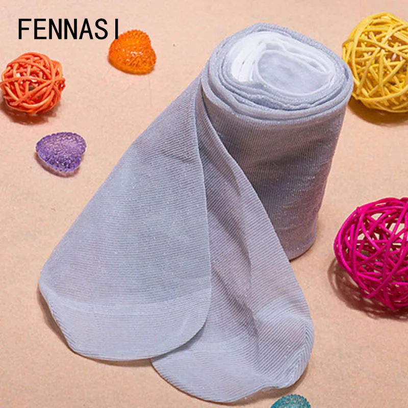 Блестящие женские колготки FENNASI Глянцевые Серебряные яркие чулки Sil модные