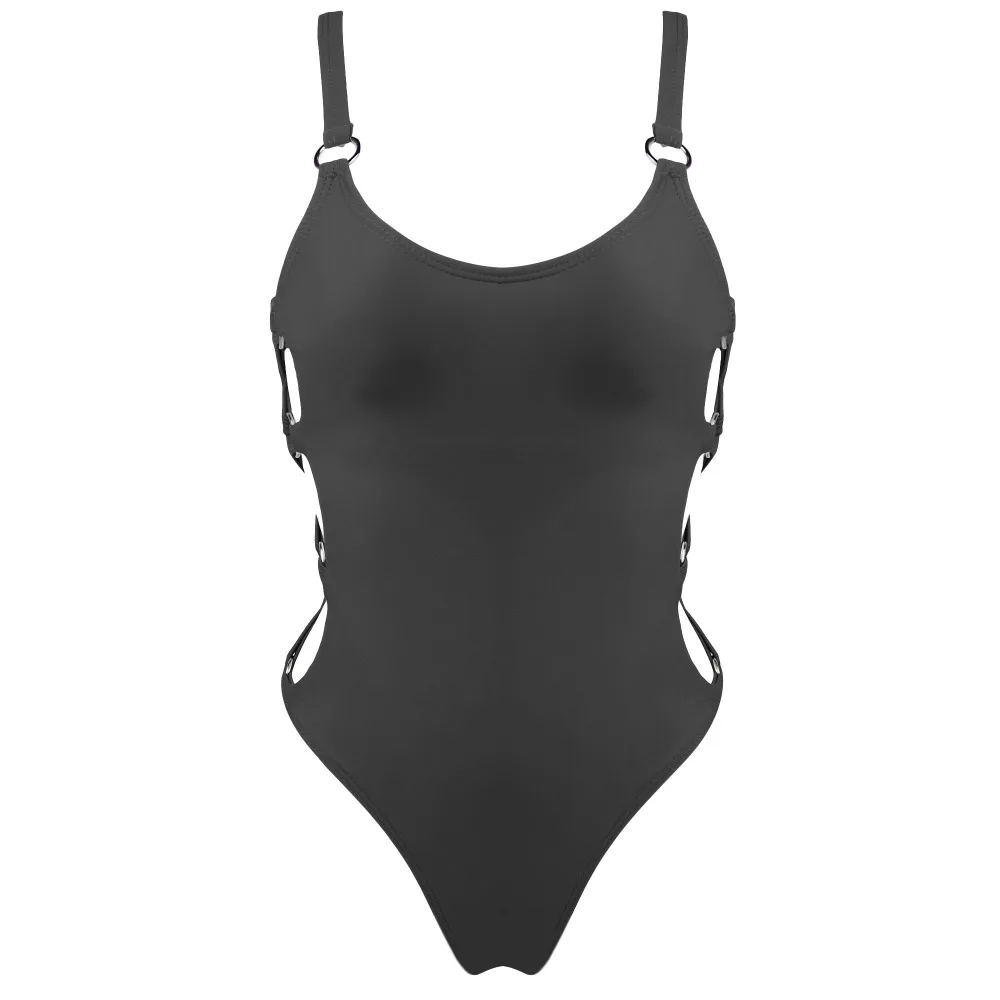 Цельный купальник без рукавов боди для женщин Maillot De Bain Femme купальный костюм