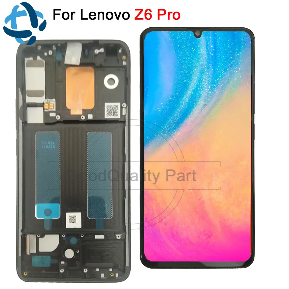 ЖК дисплей 6 39 дюйма для Lenovo Z6 Pro сенсорный экран с дигитайзером в сборе L78051 Snapdragon