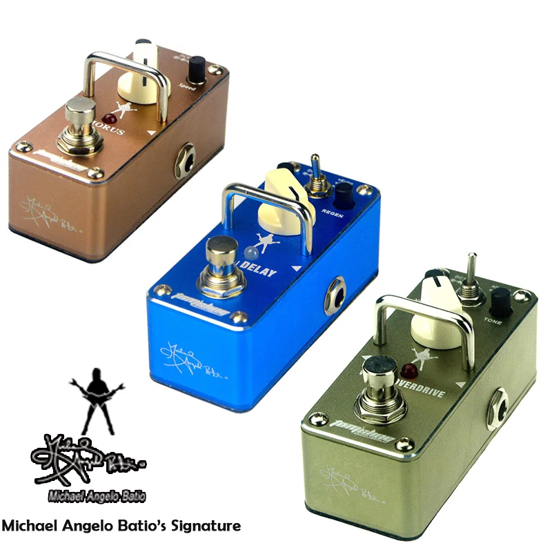 Струменти Musicali гитарные части хор овердрайв задержка педаль эффектов для гитары